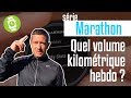 Quel volume hebdomadaire pour prparer un marathon  srie objectif marathon 