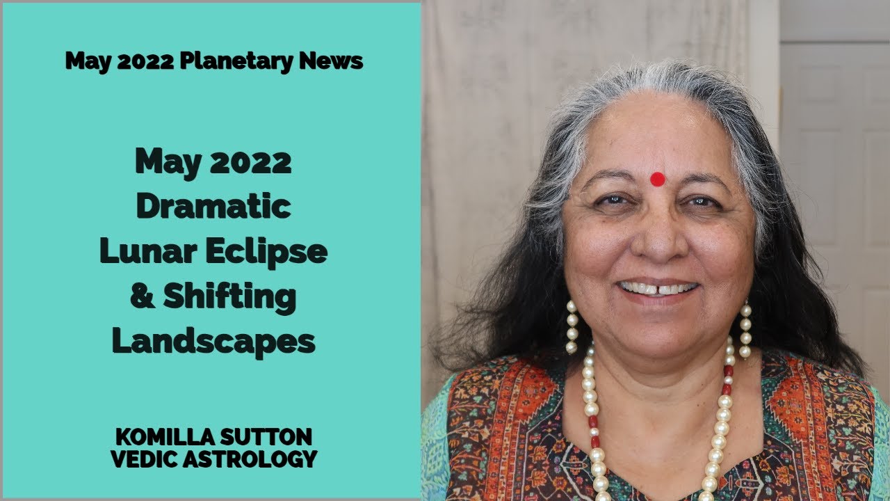 Dramatic Lunar Eclipse & Shifting Landscapes of May 2022: Komilla Sutton