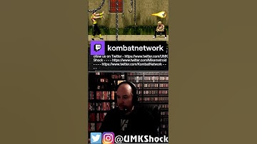 SNES MKII CPU Cheating sliding under projectile spam | kombatnetwork on Twitch