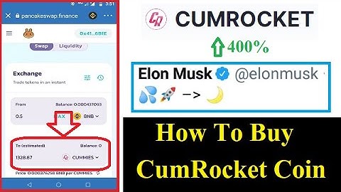 How to Buy CUMROCKET Coin on Pancakeswap in hindi | Buy CUMMIES Coin on Trust wallet