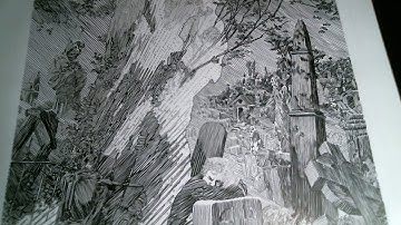 Inking A Bernie Wrightson 