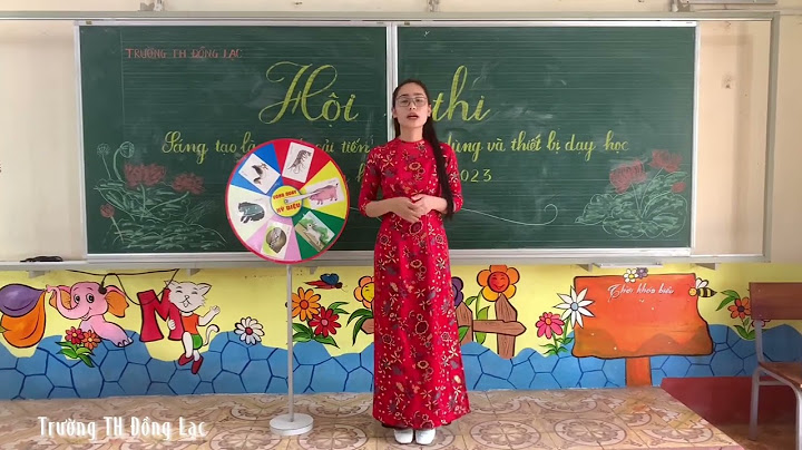 Hướng dẫn làm đồ dùng dạy học tiểu học Informational năm 2024