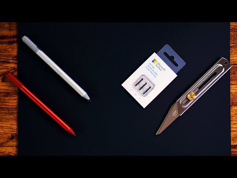 Как заменить наконечник пера Microsoft Surface Pen?
