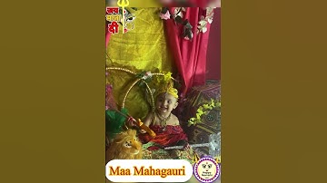 Navratri 8th day Status | Maa Mahagauri #navratri #maa #special #maavaishnodevi #cutebaby