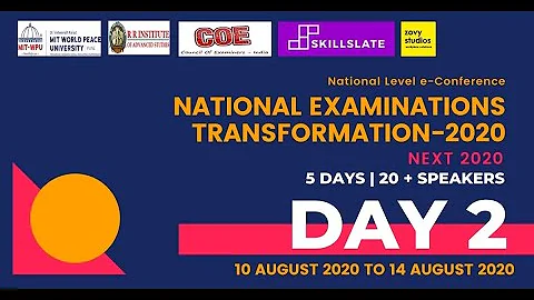 Day 2 - NEXT 2020 - National Conference on Examination Transformation