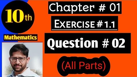 Class 10 maths chapter 1 Quadratic Equation| Exercise # 1.1 | Question # 02 (All Parts)| AHMED JAMIL