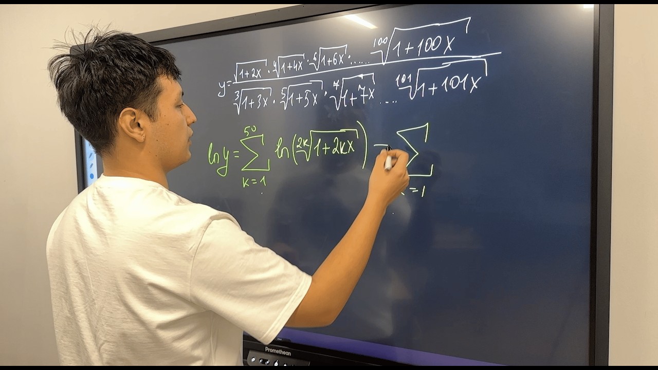 Я Решил 101 задачу на ПРОИЗВОДНОЕ (но не смог до конца)