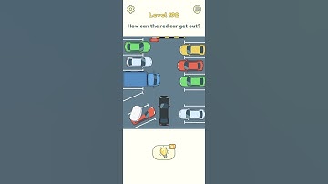 How can the red car get out ? #shorts #dop2