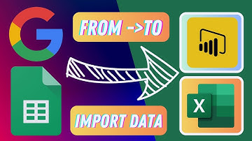 How to import GOOGLE SHEET INTO POWER BI & EXCEL| Advance Power Query