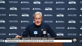 Pete Carroll on Titans 2023-12-21