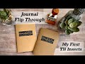 Flip Through My First TN Inserts / Travelers Notebook / Chatty