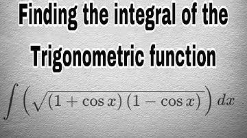 Indefinite integrals for trigonometric ratios part6 | Mathematics