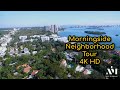 Morningside in 4k  miami  florida  neighborhood tour