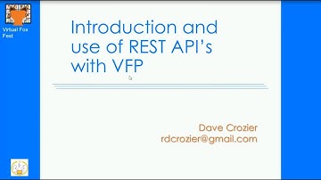 Using VFP to Access Rest APIs with Chilkat ActiveX Components
