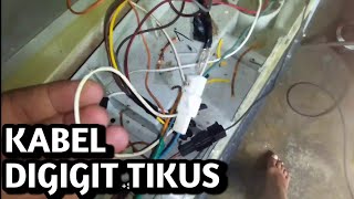 Mesin Cuci 1 Tabung Samsung Diamond Drum  Kabel Mesin Cuci Digigit Tikus
