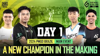 [MONGOL] 2024 PMGO Brazil Main Event | Day 1 | PUBG MOBILE Global Open Brazil