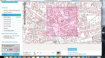 How to create an OS Mastermap Data Extract using Nicolson Digital