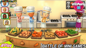 Wii party U - Battle of Minigames ( Master CPU, Eng Sub ) Player David