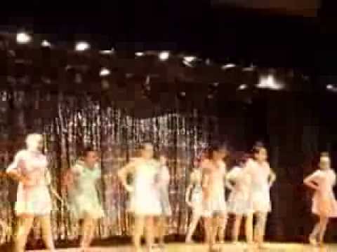 Aileen (6th grade) with her dance class at Howard D. McMillan Middle School, Kendall Florida