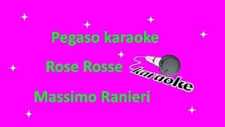 karaoke Rose rosse Massimo Ranieri