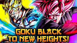 DANGEROUS DUO! GOKU BLACK'S BEST LINEUP? THIS TRIO IS INSANE! | Dragon Ball Legends PvP