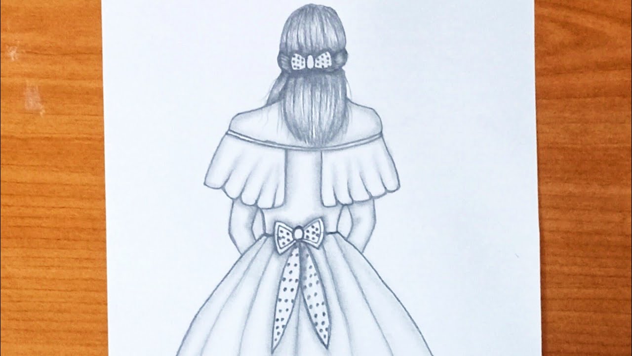 How to draw a beautiful girl easy step by step || Girl drawing tutorial