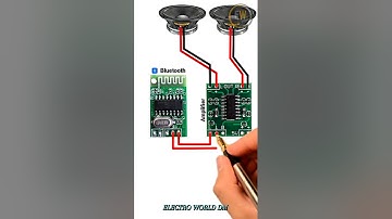 🔊 Diy Bluetooth Audio Amplifier Circuit../5v DC Powered../Dual Speaker Setup../Pam 8403 🔊