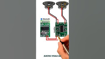 🔊 Diy Bluetooth Audio Amplifier Circuit../5v DC Powered../Dual Speaker Setup../Pam 8403 🔊