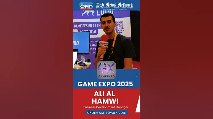 Ali Al Hamwi | Business Development Manager at Ludo AI | Game Expo 2025 |  DXB News Network