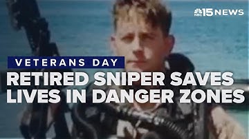 Van het slagveld naar het missieveld: Gepensioneerde sluipschutter redt levens in gevaarlijke zones