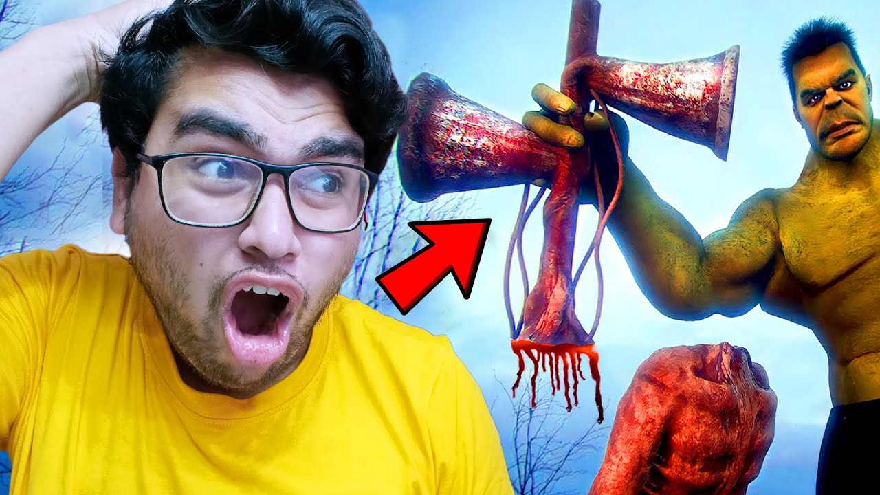 HULK vs SIREN HEAD in REAL LIFE