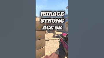 CS2 MIRAGE STRONG ACE 5K #cs2 #cs2mirage #shorts