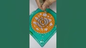 Mesmerizing Visuals & Sounds ASMR | Spirograph Art for Relaxation! #art #shorts #spirograph #asmr