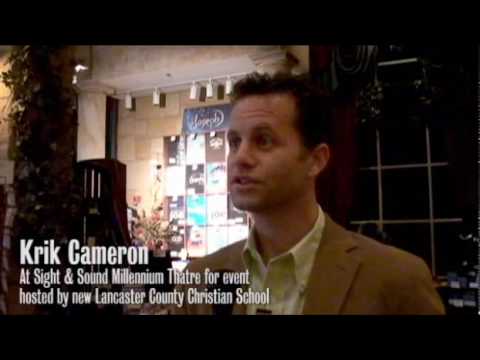 Kirk Cameron at Lancaster County Christian School ...