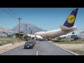 Pilot Accidentally Lands 747 On City Street During Emergency Landing | GTA 5