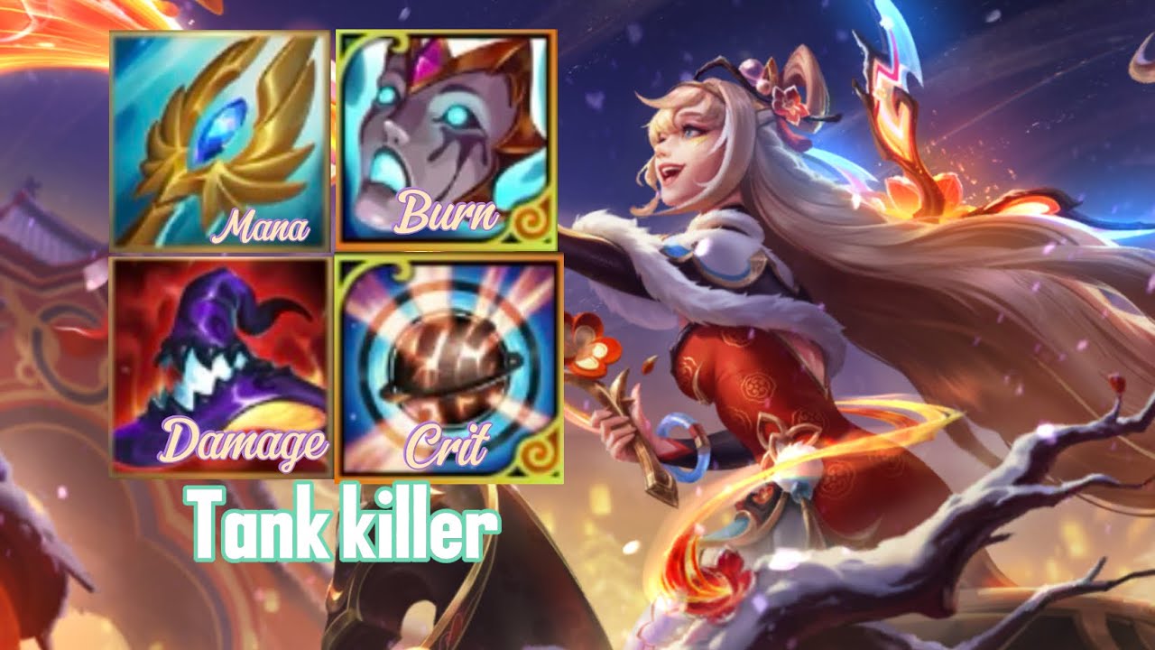 New skin Petals of Spring Seraphine countering tanks in the midlane infinite mana build