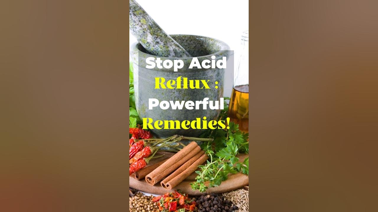 4 Surprising Ways To STOP ACID REFLUX Without ANTACIDS ACID REFLUX Treatment GERDHeartburn