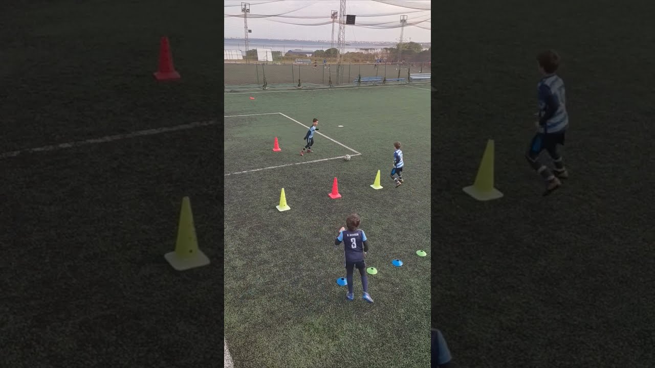 Passing And Skipping Coordination Drill U10 U9 U8 Training Football