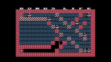 Atari Boulder Dash (Bandit Boulderdash 6). Cave 32. Bonus Life