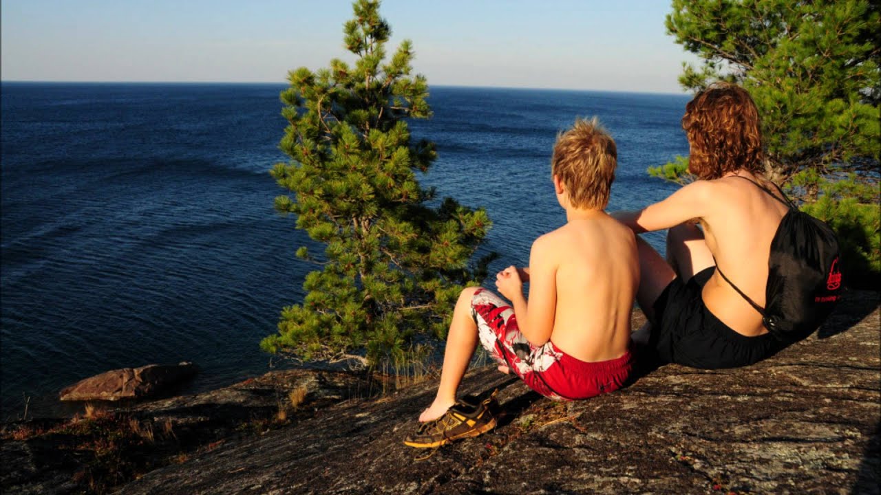 Michigan's Upper Peninsula Backpacking Cliff Diving and Fall Colors