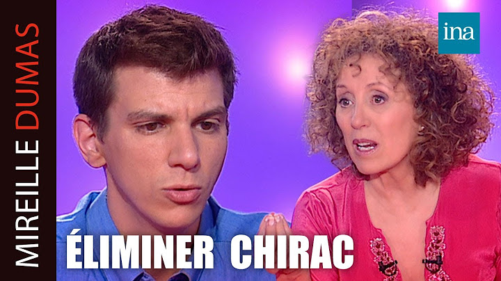 "J'ai tiré sur Chirac" : l'interview vérité de Maxime Brunerie | INA Mireille Dumas