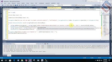 Student Attendance by Barcode Reader Part 39 Student Promote Form in C# C Sharp