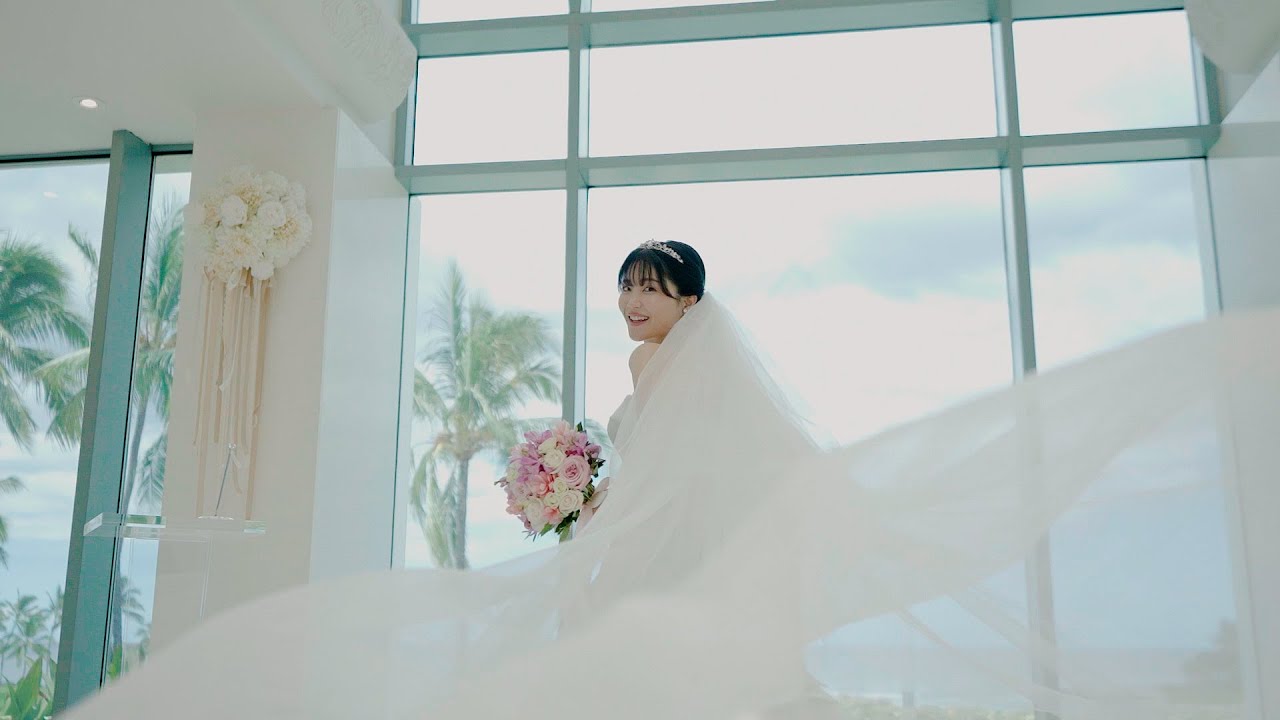 【ハワイウェディングムービー】コオリナ・チャペル・プレイス・オブ・ジョイ