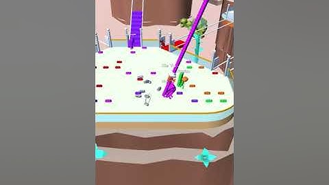 Bridge Race All Levels Gameplay Android,ios Levels 529 #Shorts