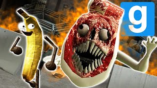 BUILD TO SURVIVE GIANT BRIDGE WORM! (Garry's Mod  Trevor Henderson Monster) | JustJoeKing