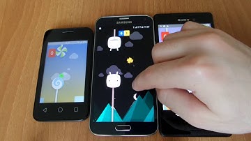 Android Hidden Game Lollipop and Marshmallow