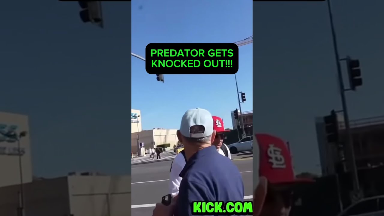 73 YO PEDOPHILE GETS KNOCKED OUT LIVE ON Vitaly S STREAM