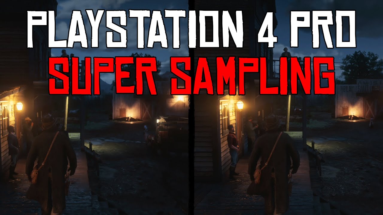 PS4 Pro in RDR2 - YouTube