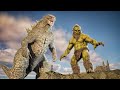 Supermassive Godzilla Scares Mountain Troll