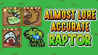 I Evolved LORE ACCURATE RAPTOR Using The New Spurs Specialization | Everything Is Crab